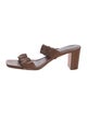 Staud Leather Slides
