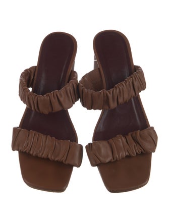 Staud Leather Slides