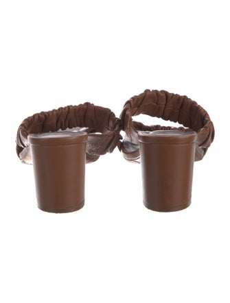 Staud Leather Slides