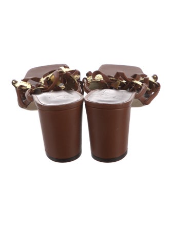 Staud Leather Slides