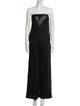 Staud Linen Strapless Jumpsuit