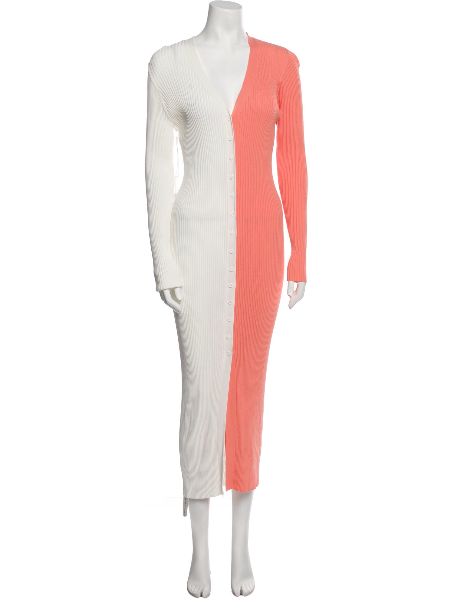 Staud V-Neck Long Dress w/ Tags