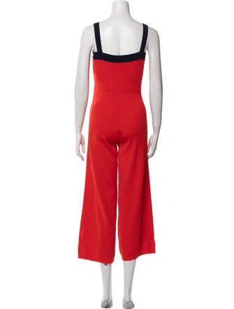 Staud Square Neckline Jumpsuit