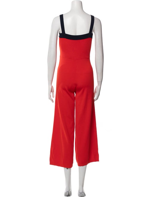 Staud Square Neckline Jumpsuit