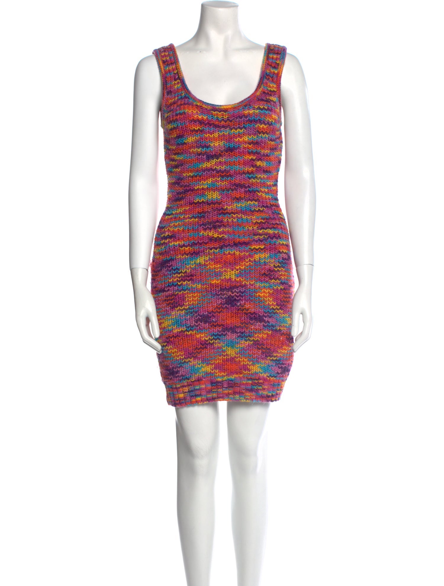 Staud Printed Mini Dress