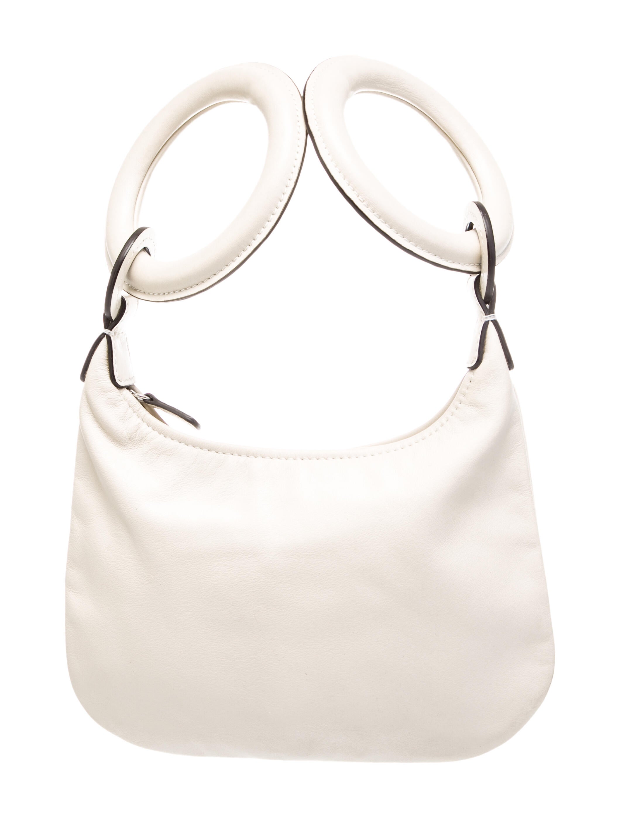 Staud Leather Top Handle Bag