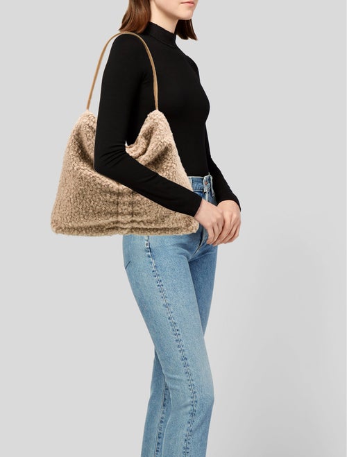 Staud Faux Fur Hobo