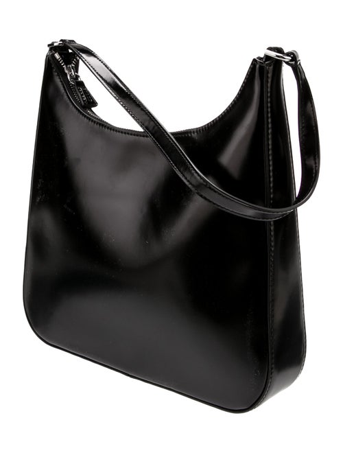 Staud Patent Leather Shoulder Bag