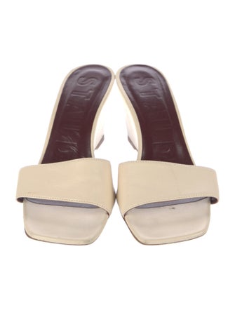 Staud Leather Slides