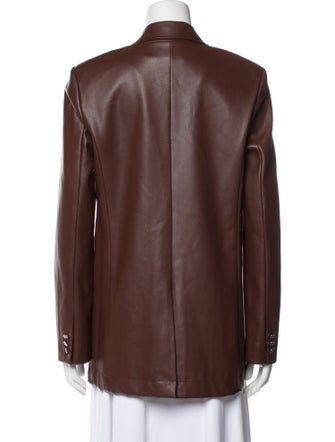 Staud Faux Leather Coat