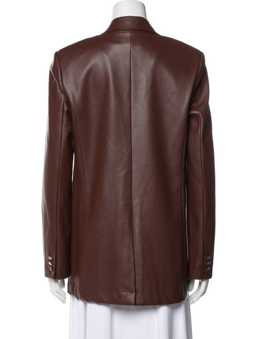 Staud Faux Leather Coat