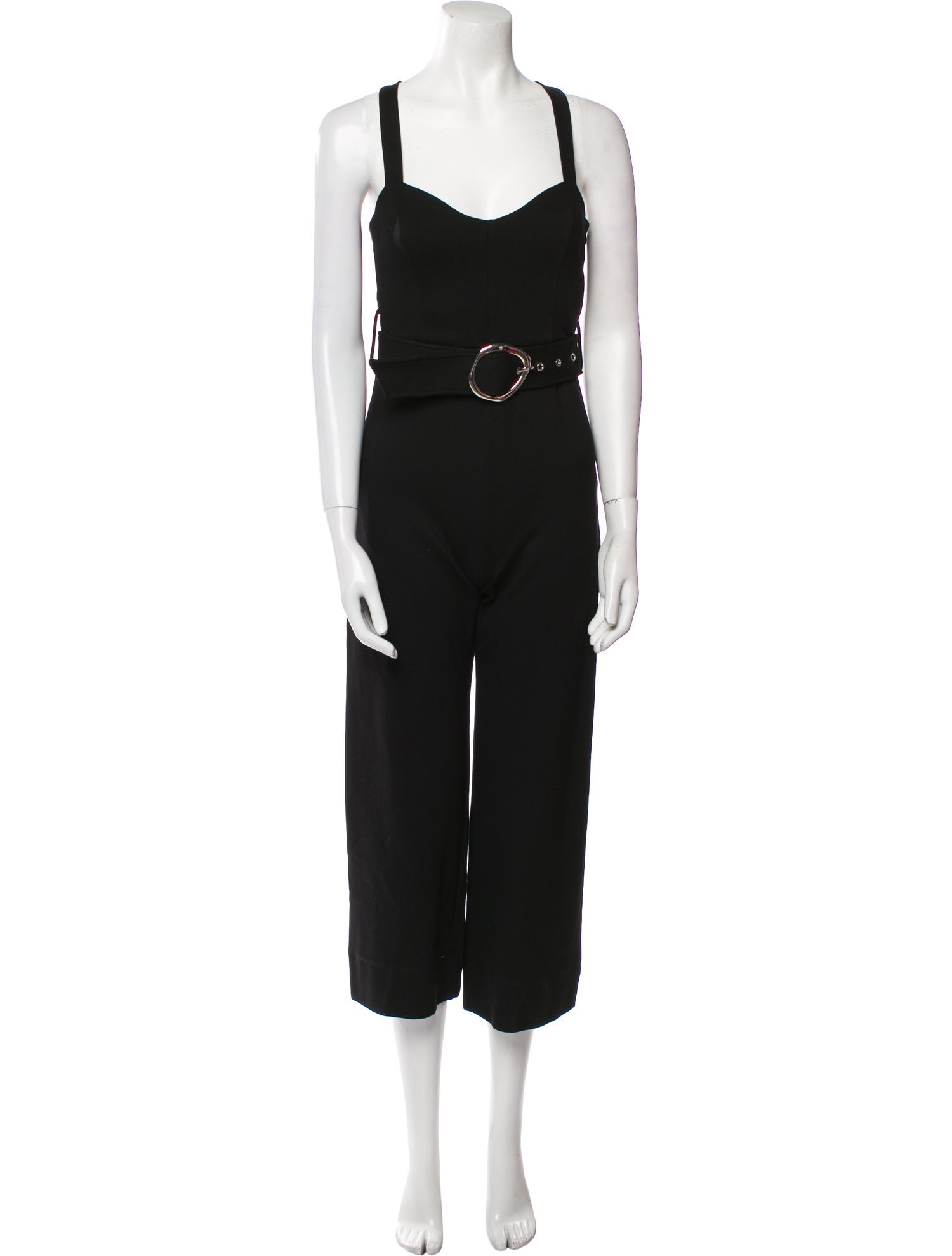 Staud Square Neckline Jumpsuit