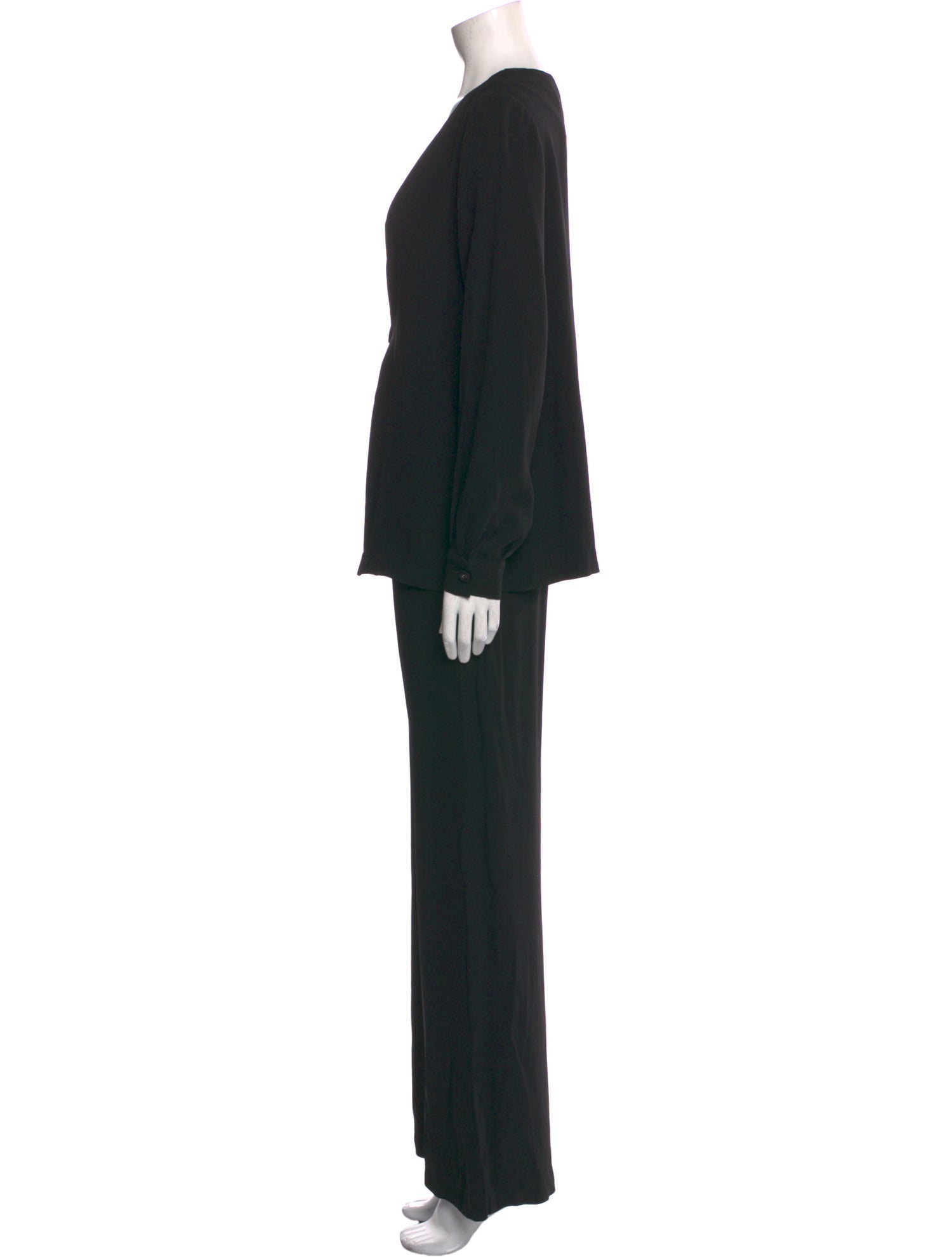 Staud V-Neck Jumpsuit