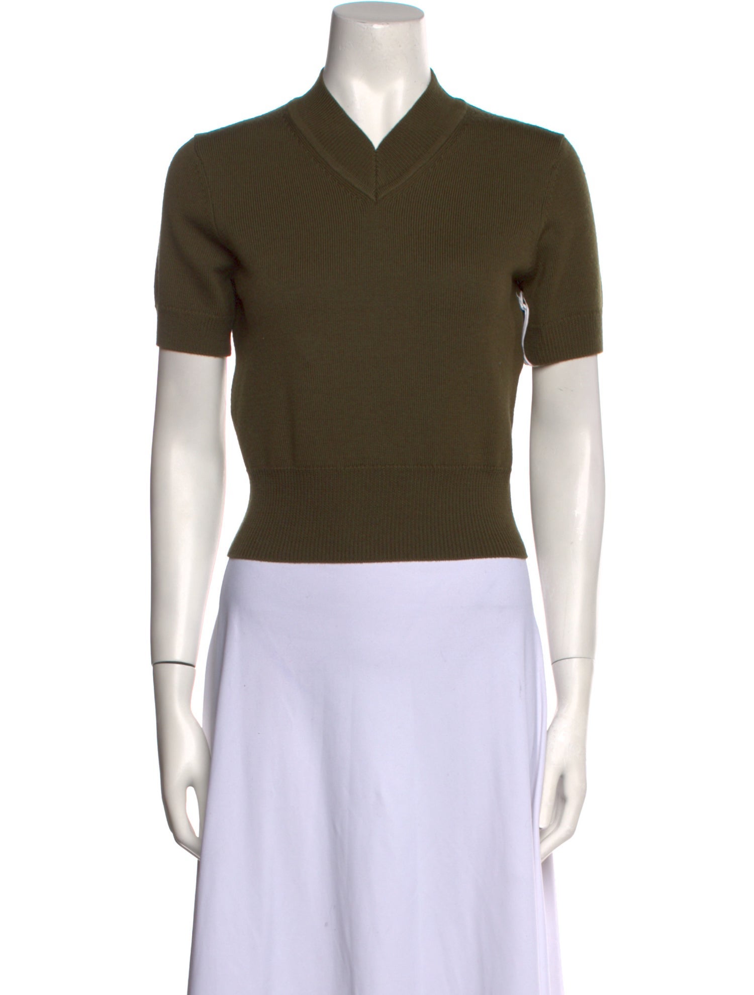 Staud Merino Wool V-Neck Sweater w/ Tags