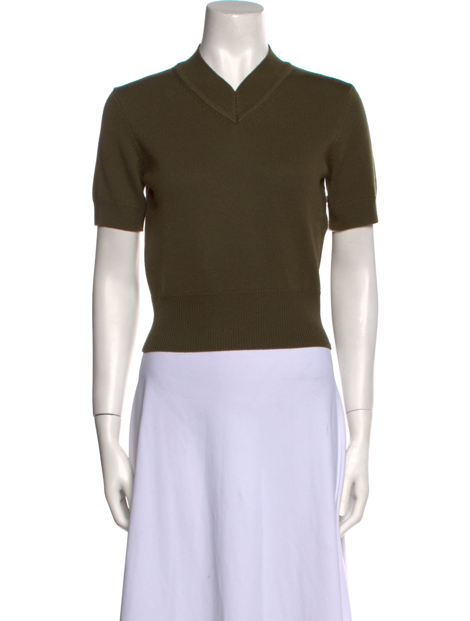 Staud Merino Wool V-Neck Sweater w/ Tags