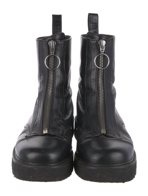 Staud Leather Combat Boots
