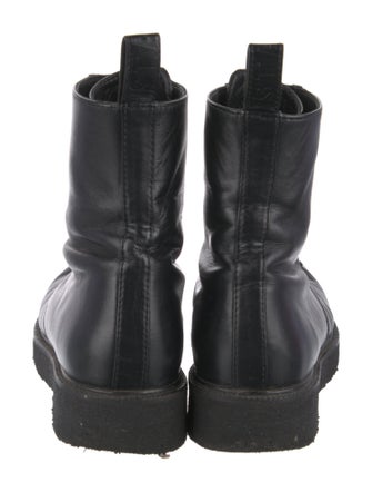 Staud Leather Combat Boots