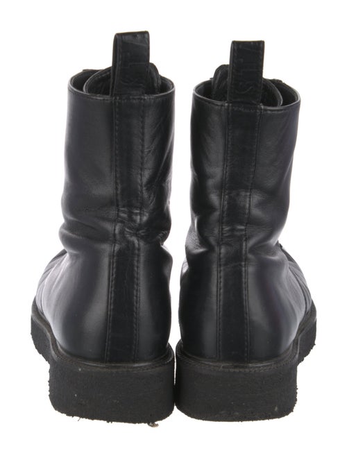 Staud Leather Combat Boots