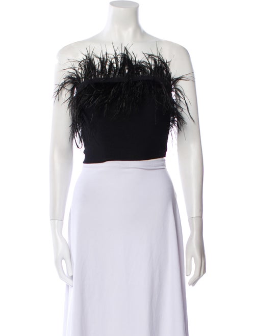 Staud Strapless Crop Top