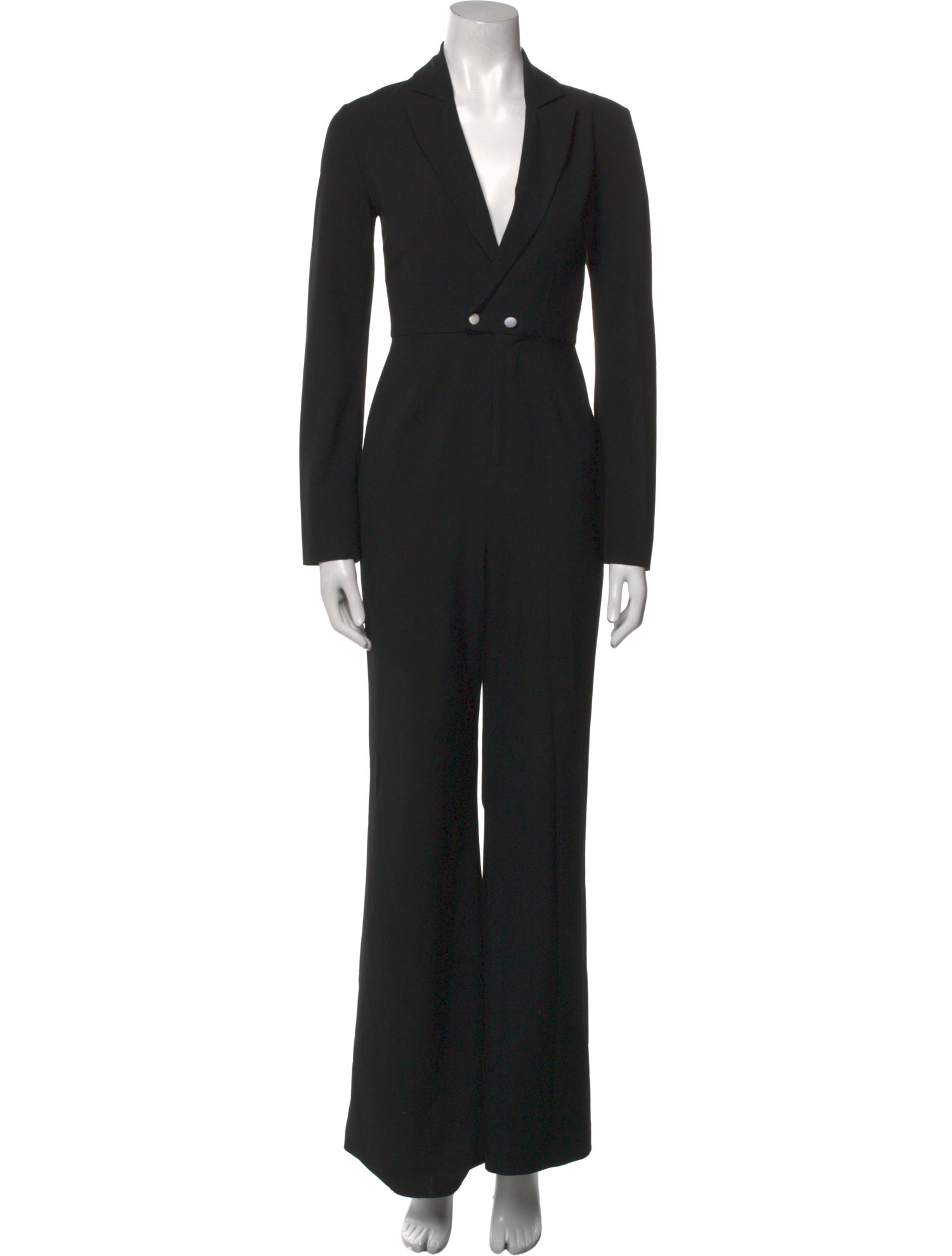 Staud V-Neck Jumpsuit