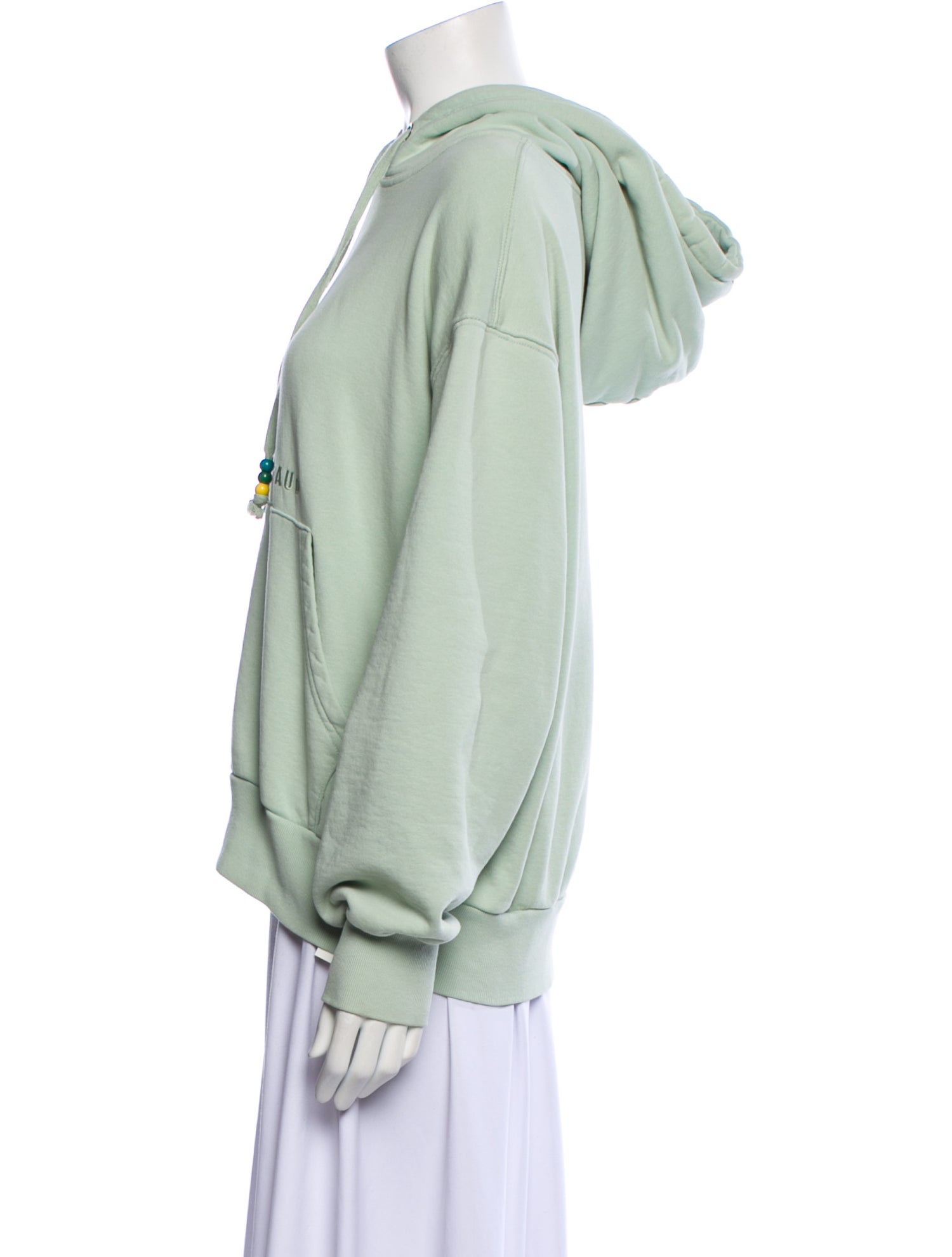 Staud Graphic Print Crew Neck Sweatshirt