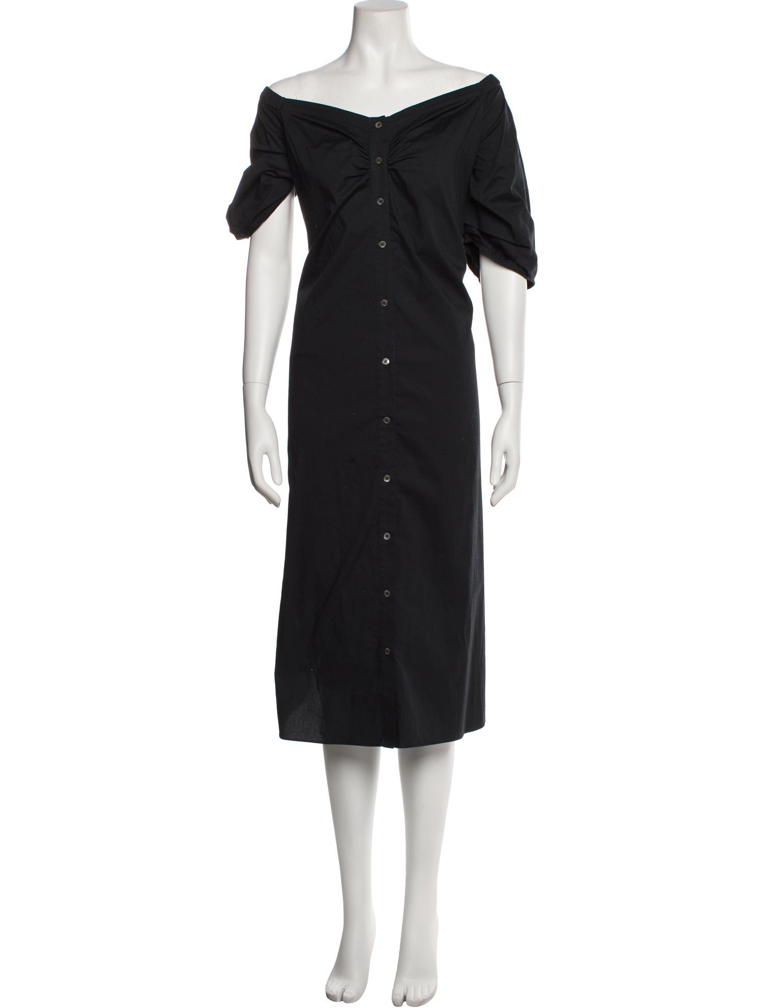 Staud Off-The-Shoulder Long Dress