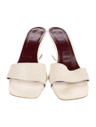 Staud Leather Slides