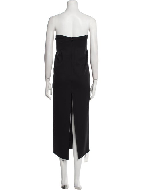 Staud Strapless Midi Length Dress