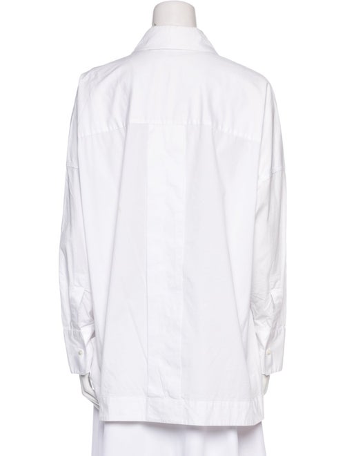 Staud Long Sleeve Button-Up Top
