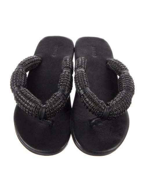 Staud Leather Slides