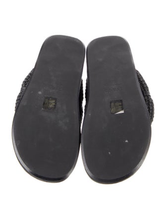 Staud Leather Slides