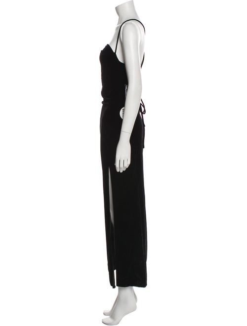Staud Square Neckline Long Dress