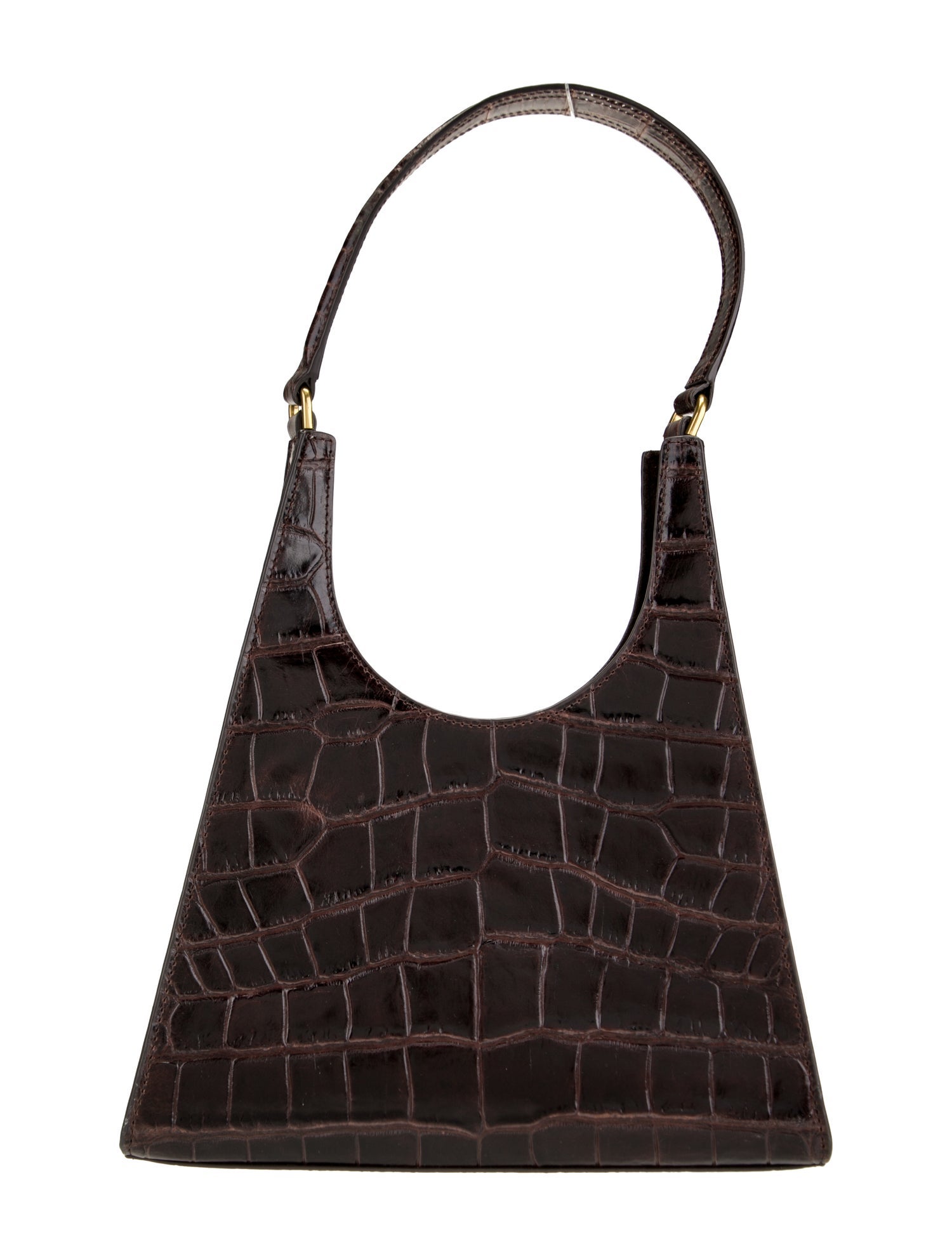 Staud Leather Top Handle Bag