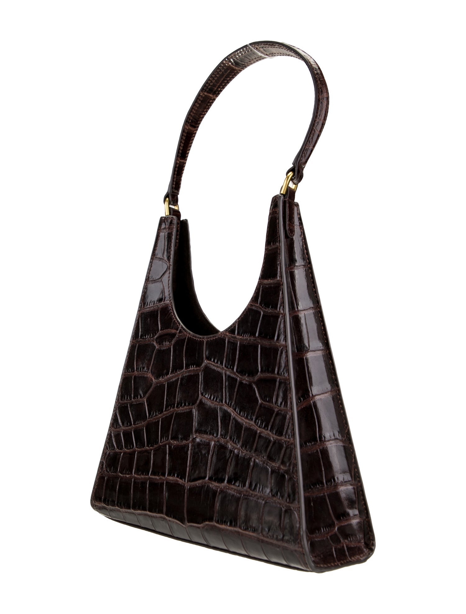 Staud Leather Top Handle Bag