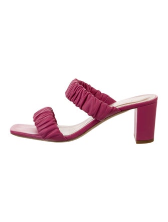 Staud Leather Slides