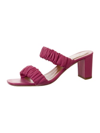 Staud Leather Slides