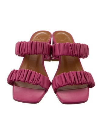 Staud Leather Slides