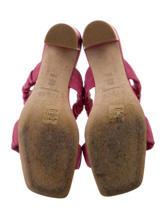 Staud Leather Slides