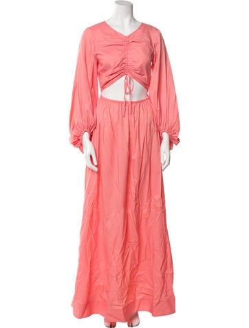 Staud Dresses V-Neck Long Dress S