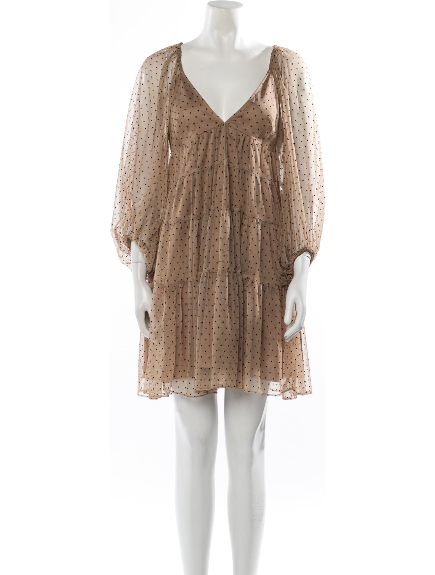 Staud Printed Mini Dress