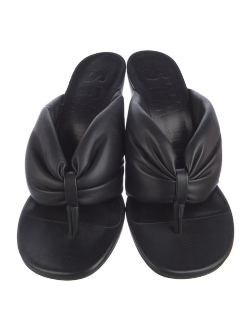 Staud Leather Slides