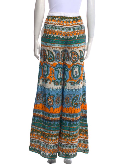 Staud Linen Wide Leg Pants