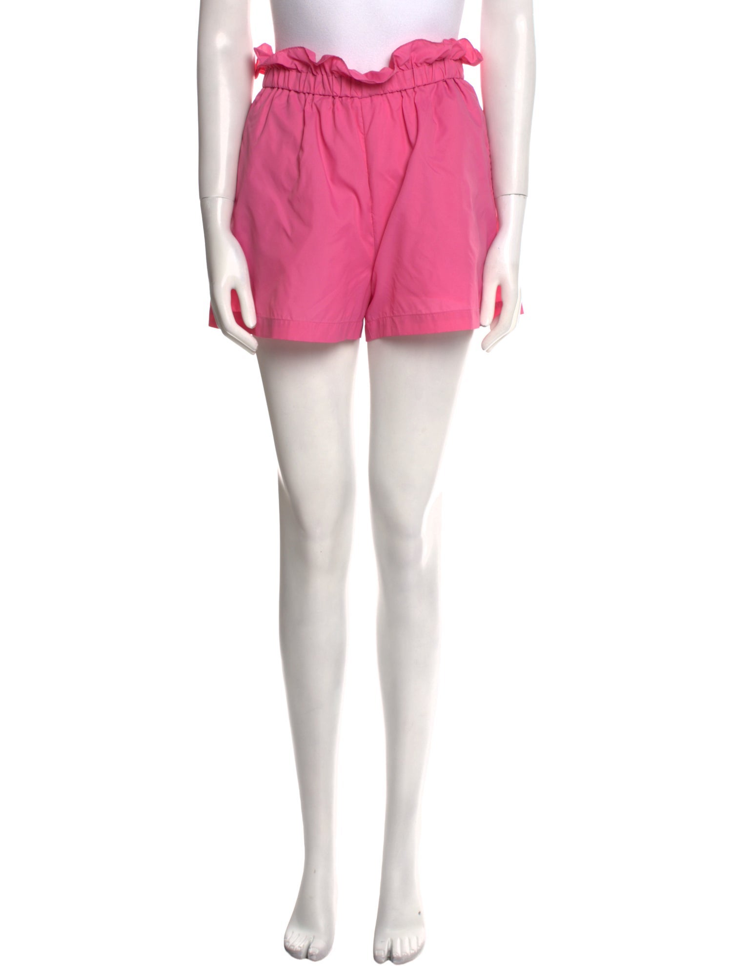 Staud Nylon Mini Shorts