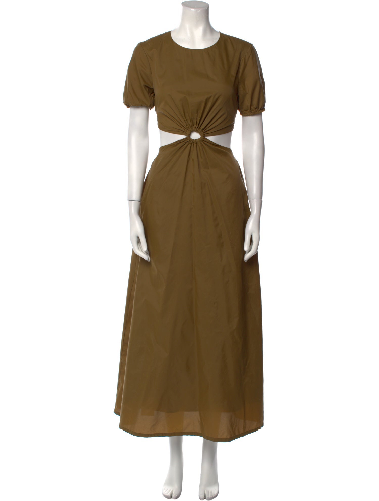 Staud Crew Neck Long Dress