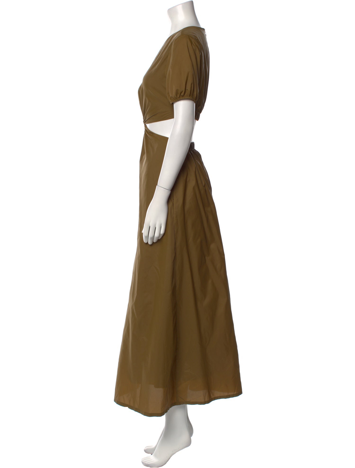 Staud Crew Neck Long Dress