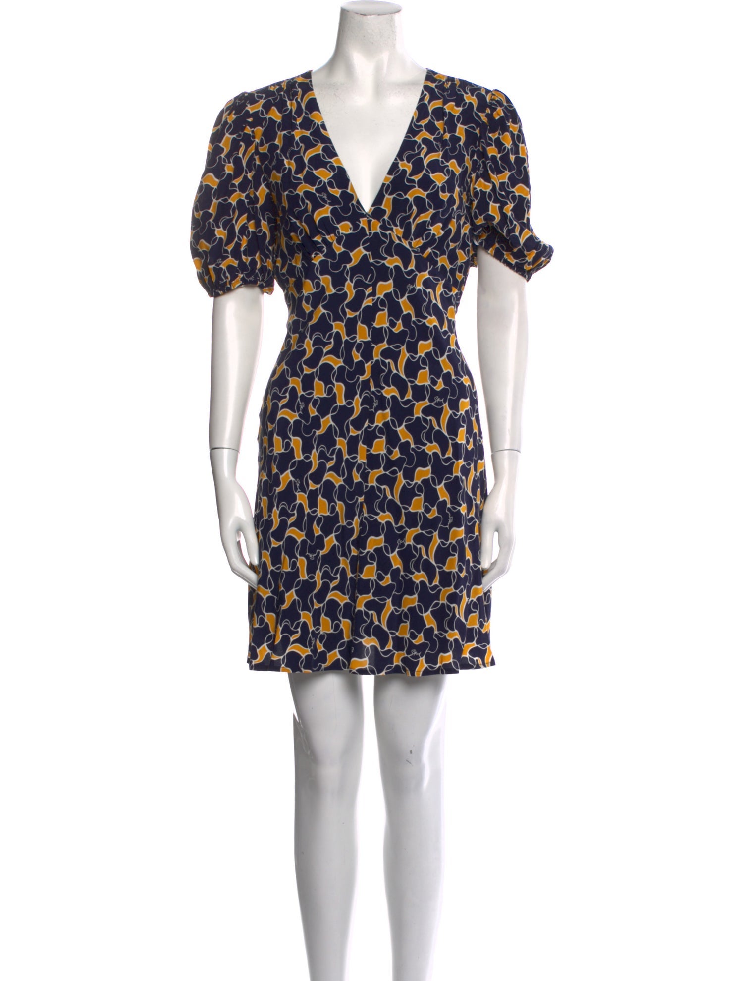 Staud Printed Mini Dress w/ Tags