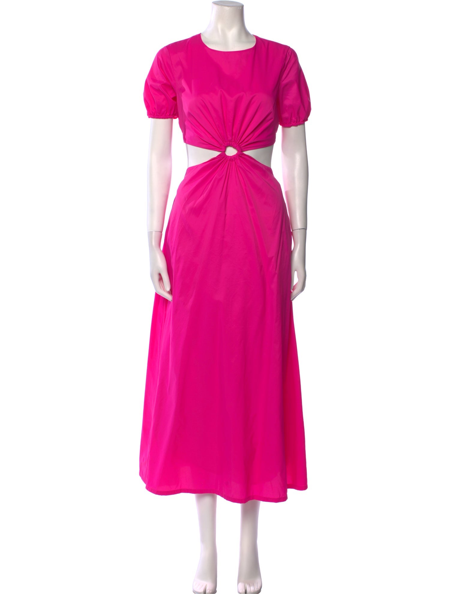 Staud Crew Neck Long Dress