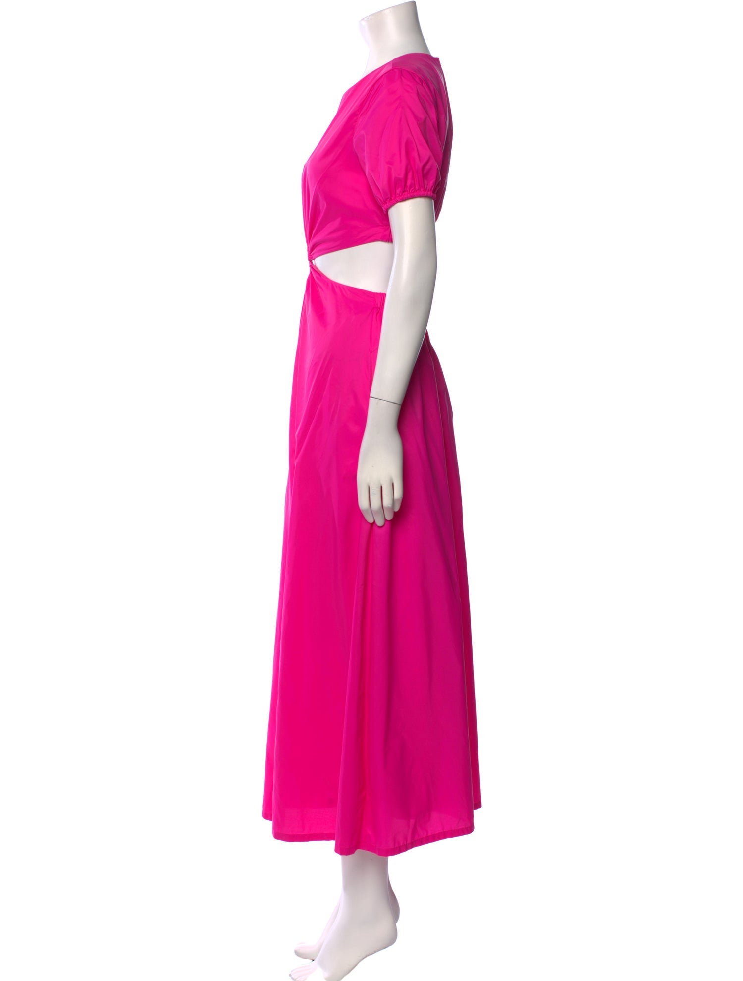 Staud Crew Neck Long Dress