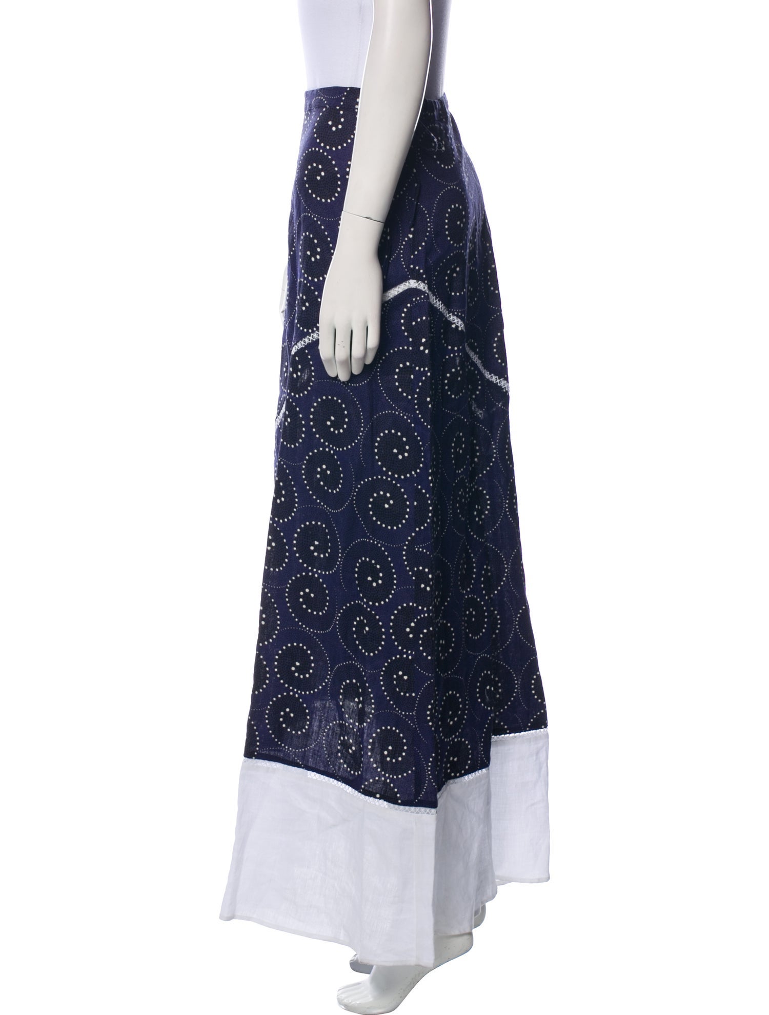 Staud Linen Long Skirt w/ Tags