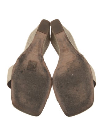 Staud Leather Slides